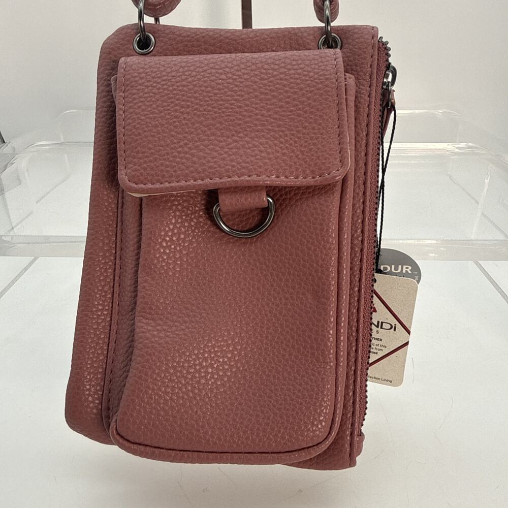 Women's Crossbody Phone Bag/ Wallet, Mauve NWT